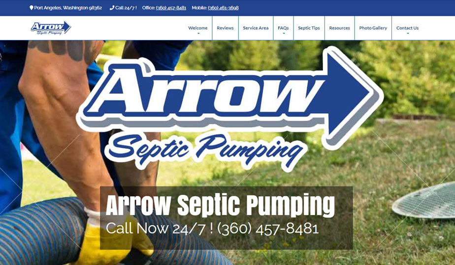 Arrow Septic Pumping Clallam County